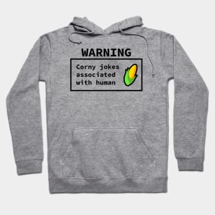 Warning! - Corny Jokes Associated Hoodie